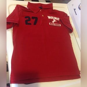 📕Boys Size Medium polo shirt✏️